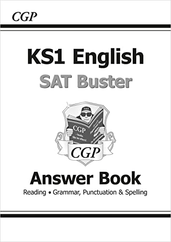 KS1 English SAT Buster: Answer Book (for end of year assessments) (CGP KS1 SATS)